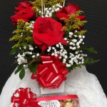 Rosa colombiana com chocolate