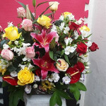 Cesta com rosas importadas