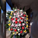 coroa rosas importadas