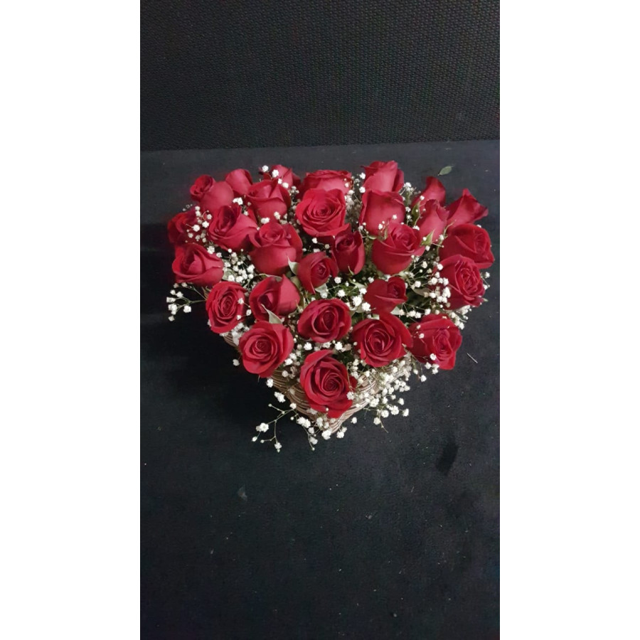 Arranjo Coração apaixonado