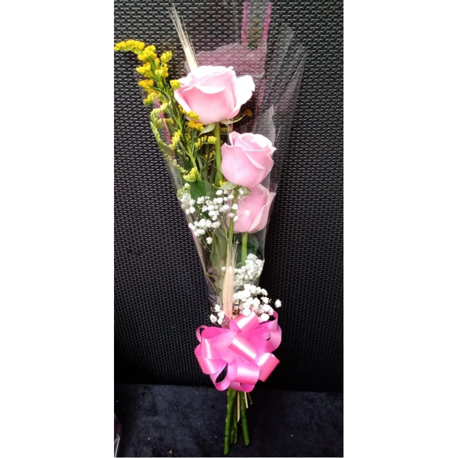 Buquê 3 MOTIVOS PRA TE AMAR