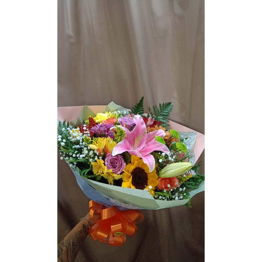 Buquê de flores do campo