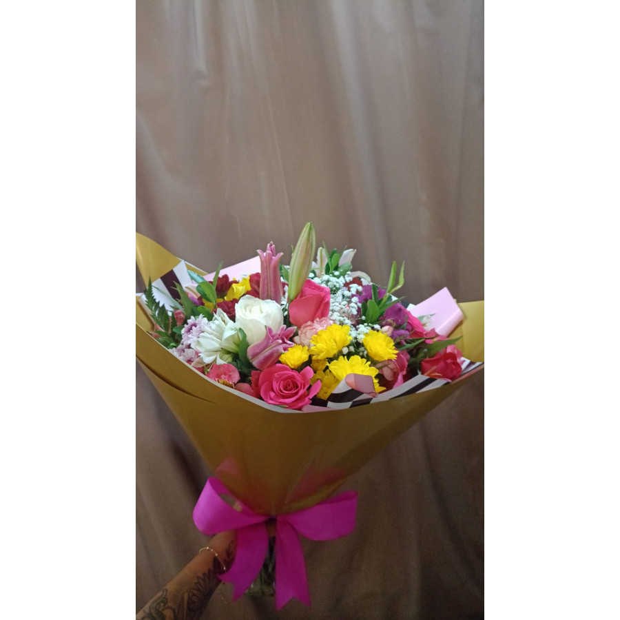 Buquê de flores do campo