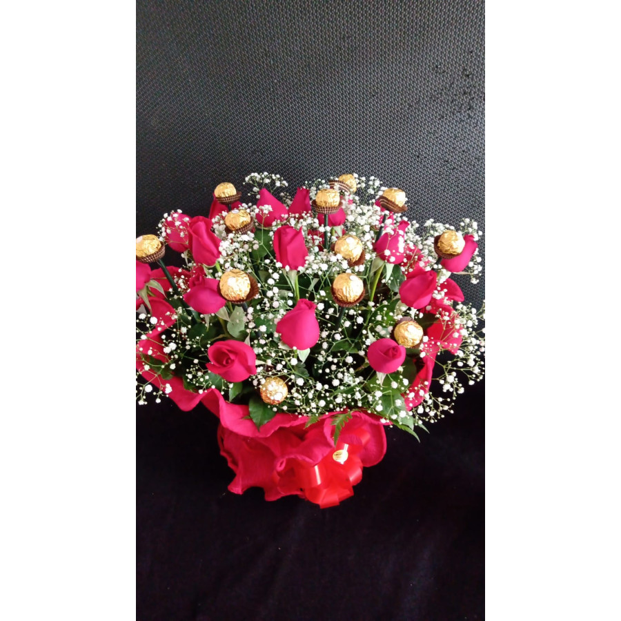 Buquê europeu entrou em minha vida