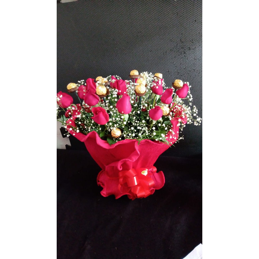 Buquê europeu entrou em minha vida