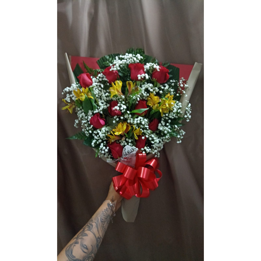 Buquê minhas palavras de amor