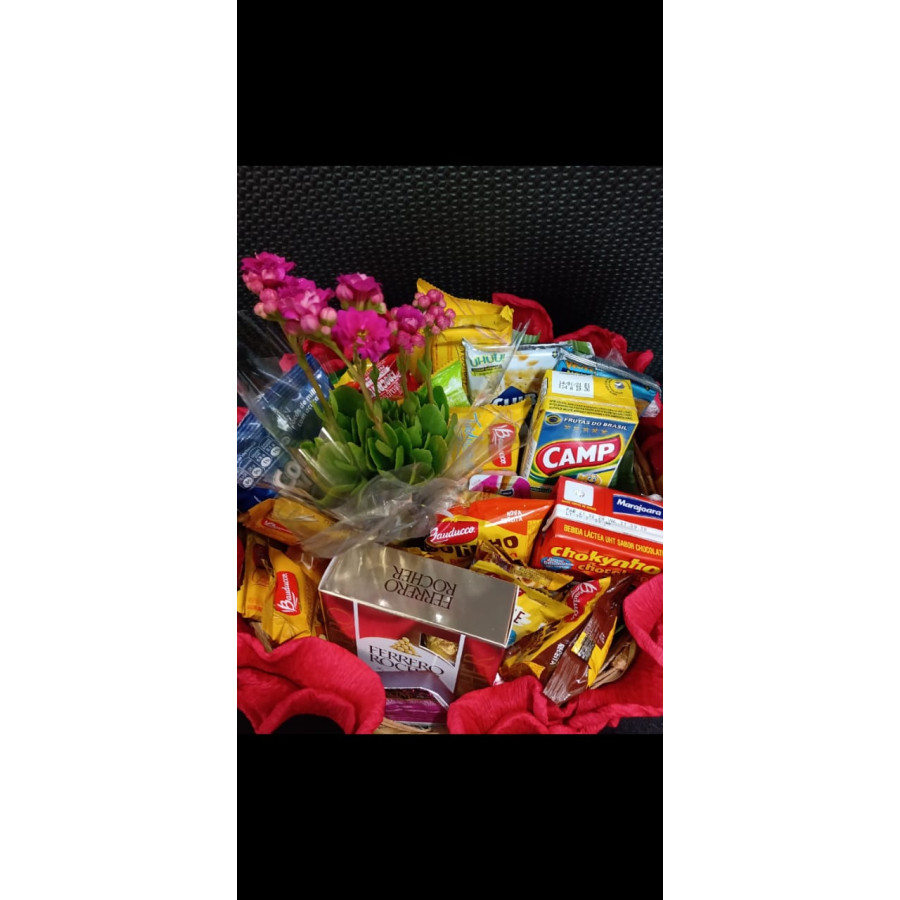 Cesta de café da manhã Alegria