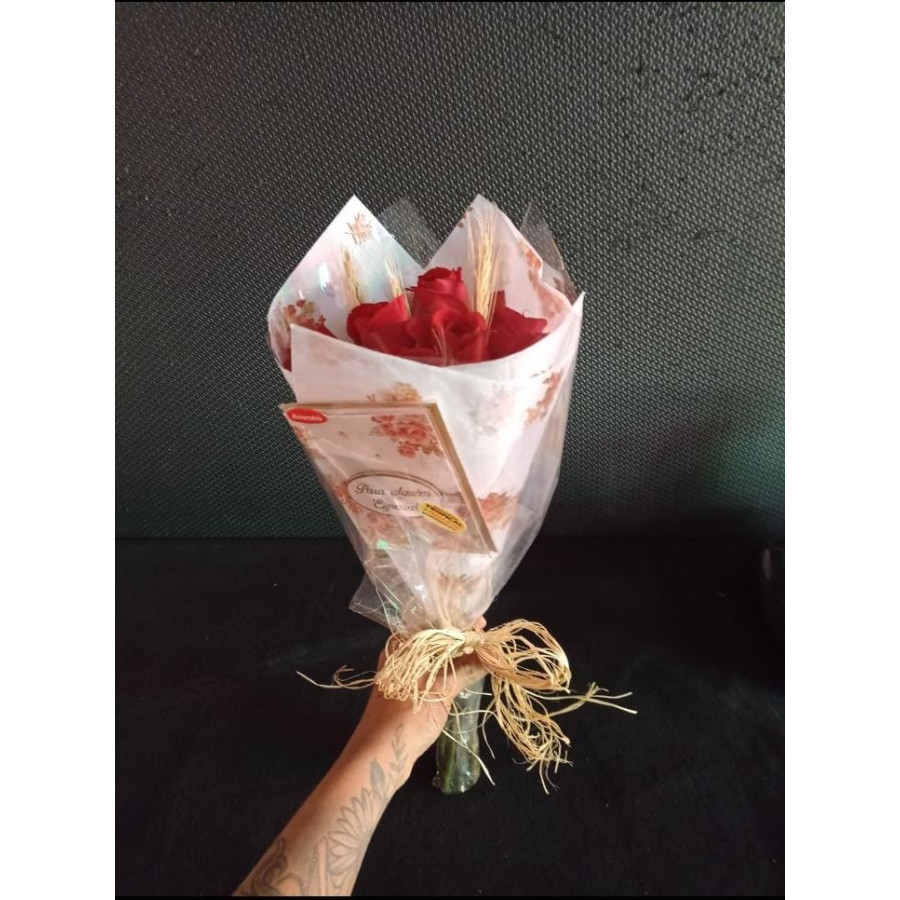 Kit Buquê QUANDO TE VI PARALISEI