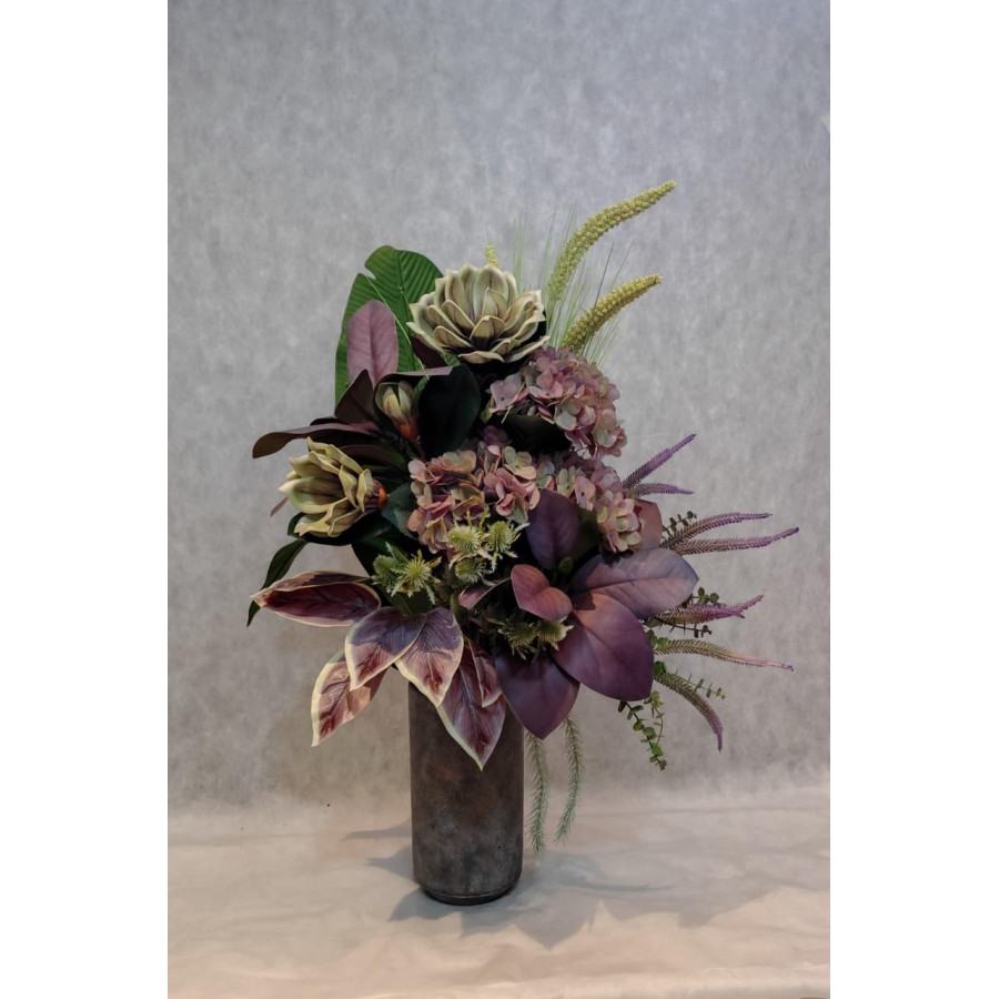 Arranjos com flores permanentes