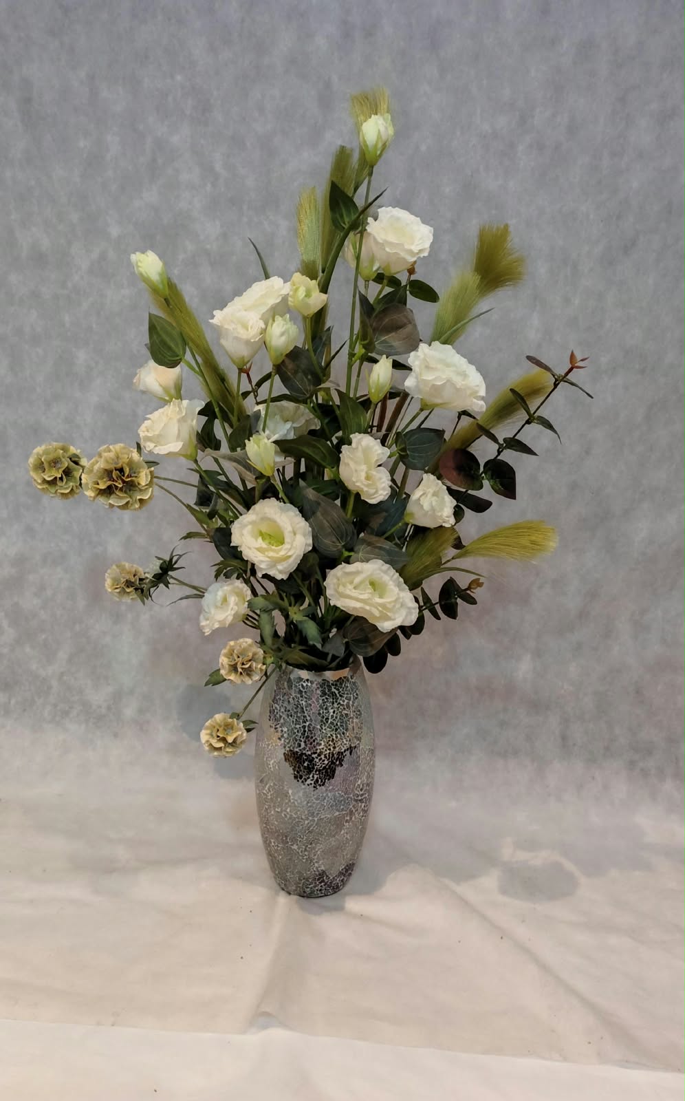 ARRANJO COM LYSIANTHUS ARTIFICIAL - Imagem 2
